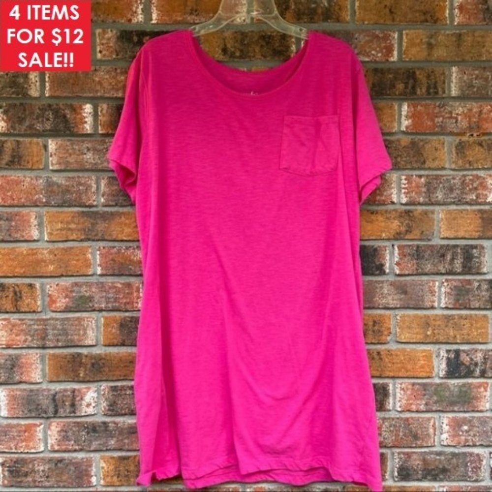 ❤️‍🔥4 For $12❤️‍🔥 Plus Size T-Shirt Dress